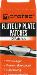 ProTec Flute Lip Plate Patches - 12 Per Card