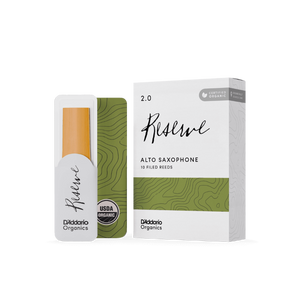 D'Addario Organic Reserve, Alto Saxophone - Box of 10