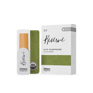 D'Addario Organic Reserve, Alto Saxophone - Box of 10