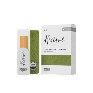 D'Addario Organic Reserve Soprano Saxophone - Box of 10