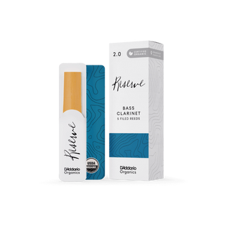 Organic Reserve Bass Clarinet Reeds - Box of 5