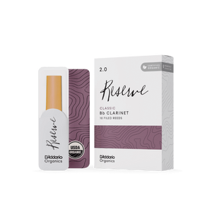 D'Addario Organic Reserve Classic, Bb Clarinet - Box of 10