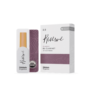 D'Addario Organic Reserve Classic, Bb Clarinet - Box of 10