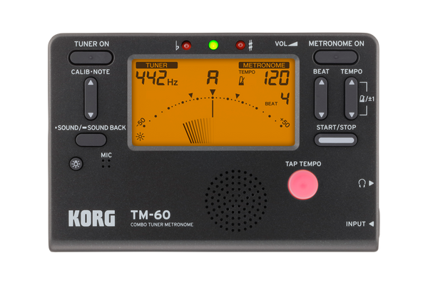 Korg TM-60 Tuner/Metronome Combo