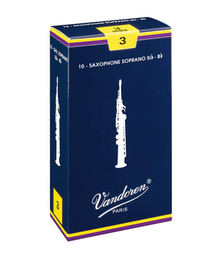 Vandoren Traditional Soprano Saxophone Reeds